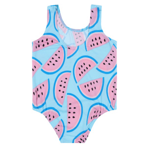 картинка БГ Купальник для девочки (слитный) 2-6 лет 60% хлопок 40% п/э BONITO KIDS/BK1785KP(01-24)/уп.5шт./меш.1100шт. от BonitoKids