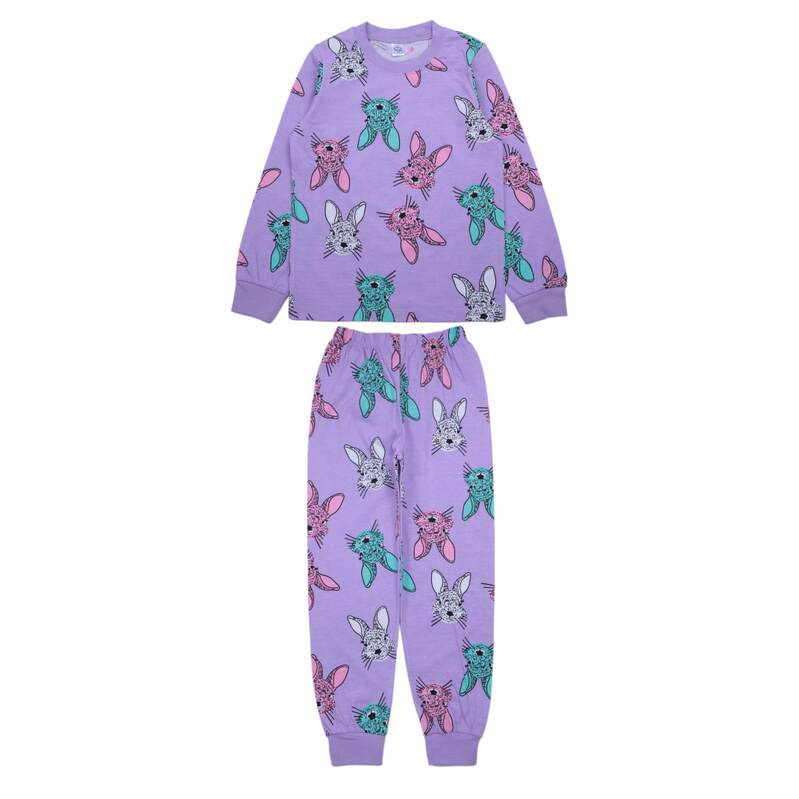 картинка БГ_ЧЗ Пижама для девочки 8-12 лет 100% хлопок BONITO KIDS/SS6068(ЧЗ)/уп.5шт./меш.200шт. от BonitoKids