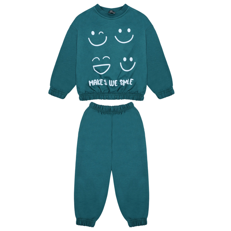 картинка КГ_БГ Комплект для детей (свитшот и штаны), 1-4 лет, 100% хлопок, BONITO KIDS/BK5442KP(01-23)/уп.4шт./меш.180шт. от BonitoKids