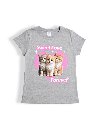 картинка БГ_ЧЗ Футболка для девочки, 9-12 лет, 100% хлопок, BONITO KIDS/BK0003D(03-25)(ЧЗ)/уп.4шт./меш.600шт. от магазина