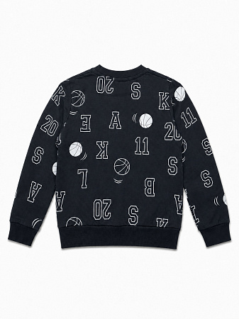 БГ_ЧЗ Толстовка для мальчика 3-7 лет 100% хлопок BONITO KIDS/BK1858T(ЧЗ)/уп.5шт./меш.300шт. от магазина