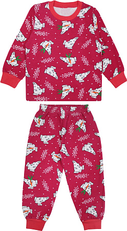 картинка БГ_ЧЗ Пижама для девочки  3-7 лет 100% хлопок BONITO KIDS/SS6043D(01-24)(ЧЗ)/уп.5шт./меш.225шт. от магазина