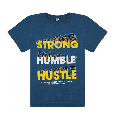 БГ_ЧЗ Футболка для мальчика, 8-12 лет, 100% хлопок, BONITO KIDS/BK0003M(05-24)(ЧЗ)/уп.5шт./меш.600шт. от магазина