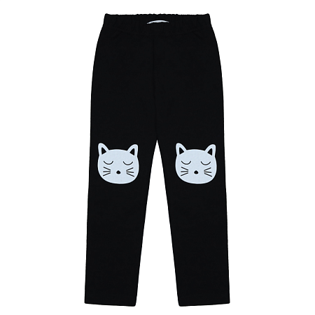 картинка БГ_ЧЗ Лосины для девочки 3-7 лет 92% хлопок, 8% лайкра BONITO KIDS/BK1798L(10-24)(ЧЗ)/уп.5шт./меш.400шт. от магазина