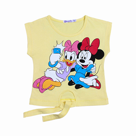 картинка КГЛ Футболка для девочки 3-7 лет 100% хлопок BONITO KIDS/ST39/уп.5шт./меш.890шт. BONITOKIDS