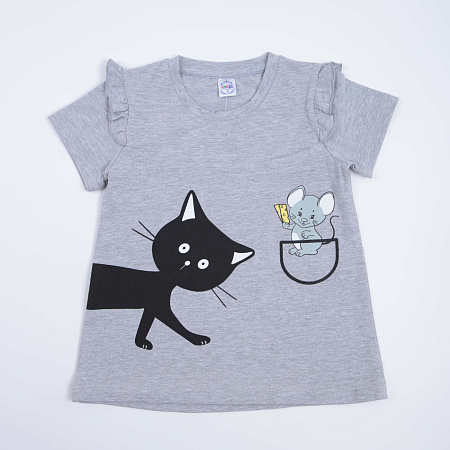 картинка КГ_БГ Платье для девочки 2-6 лет 92% хлопок, 8% лайкра BONITO KIDS/SS6051/уп.5шт./меш.500шт. от магазина