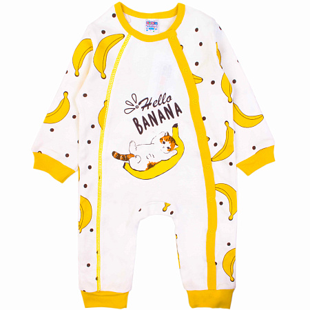 картинка БГ_ЧЗ Комбинезон для детей 62-80 см 100% х/б BONITO KIDS/OP1308(ЧЗ)/уп.4шт./меш.448 шт. от магазина