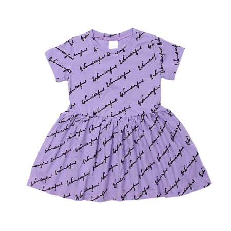 картинка ЧЗ Платье для девочки 3-7 лет 95% хлопок, 5% эластан BONITO KIDS/OP1347(ЧЗ)/уп.5шт./меш350.шт. от магазина