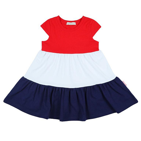 БГ Платье для девочки 3-7 лет 92% хлопок, 8% лайкра NEW BONITO KIDS /уп.5шт./меш.330шт. от магазина