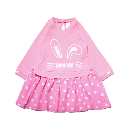 картинка БГ_ЧЗ Платье для девочки 2-6 лет 92% хлопок, 8% лайкра BONITO KIDS/SS6014(01-24)(ЧЗ)/уп.5шт./меш.350шт. от магазина