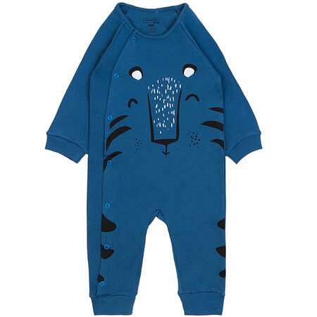 картинка ЧЗ Комбинезон для новорожденных 100% х/б 68-86 см BONITO KIDS/OP1495(ЧЗ)/уп.4шт./меш.360шт. от магазина