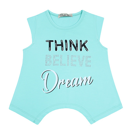 картинка БГ Майка для девочки 5-8 лет 92% хлопок, 8% лайкра BONITO KIDS/BK1586K/ 4шт./меш.700шт. от магазина