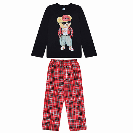 БГ_ЧЗ Пижама для детей 8-12 лет 100% хлопок BONITO KIDS/BK1766PJ(01-24)/уп.5шт./меш.250шт. от магазина