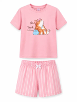 БГ_ЧЗ Пижама для девочки 10-14 лет 100% хлопок BONITO KIDS/BK1823PD(ЧЗ)/уп.5шт./меш.200шт. 