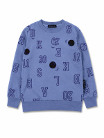 БГ_ЧЗ Толстовка для мальчика 3-7 лет 100% хлопок BONITO KIDS/BK1858T(ЧЗ)/уп.5шт./меш.300шт.