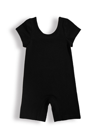 картинка БГ_ЧЗ Гимнастическое боди для девочки 4-10 лет 92% хлопок, 8% лайкра BONITO KIDS/BK1742K(ЧЗ)/уп.7шт./меш.700шт. от магазина