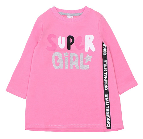 картинка ЧЗ Туника для девочки 3-7 лет 65% хлопок, 27% пэ, 8% эластан BONITO KIDS/OP1241(ЧЗ)/уп.5шт./меш.320шт. от магазина