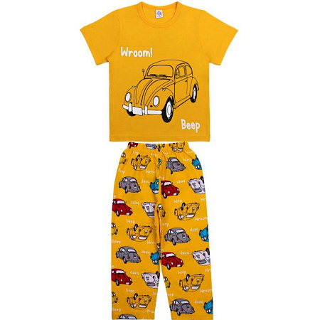 БГ_ЧЗ Пижама для мальчика 3-7 лет 100% хлопок BONITO KIDS/BK1699PJ/уп.5шт./меш.350шт. от магазина