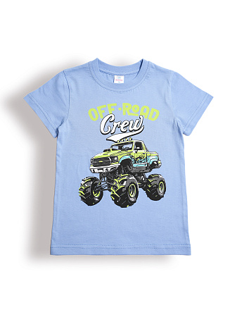 БГ_ЧЗ Футболка для мальчика, 5-8 лет, 100% хлопок, BONITO KIDS/BK0002M(02-25)(ЧЗ)/уп.4шт./меш.700шт. от магазина