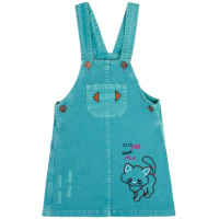 ЧЗ Сарафан для девочки 3-7 лет 100% хлопок BONITO KIDS/OP1666(ЧЗ)/уп.5шт./меш.270 шт.