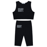 БГ_ЧЗ Комплект для девочки (топ и бриджи) 8-12 лет 92% нейлон, 8% спандекс, BONITO KIDS/BK1747KP(2026)(ЧЗ)/уп.5шт./меш.400шт.