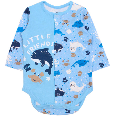 картинка БГ_ЧЗ Боди для детей 68-86 см BONITO KIDS/OP1442(ЧЗ)/уп.4шт./меш.456шт. от магазина