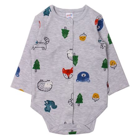 картинка ЧЗ Боди для детей 62-80 100 % хлопок BONITO KIDS/OP1284(ЧЗ)/уп.4шт./меш.512шт. от магазина