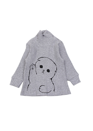 картинка ЧЗ Водолазка  для детей  68-92 см  BONITO KIDS /OP1297(ЧЗ)/уп.5шт./меш.560шт. от магазина