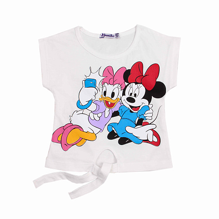 картинка КГЛ Футболка для девочки 3-7 лет 100% хлопок BONITO KIDS/ST39/уп.5шт./меш.890шт. BONITOKIDS