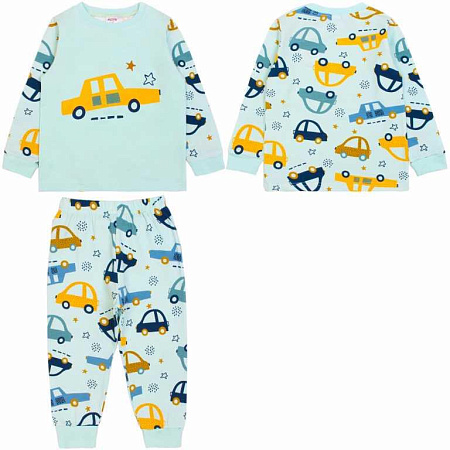 БГ_ЧЗ Пижама для мальчика 3-7 лет 95% хлопок, 5% эластан BONITO KIDS/OP1391(ЧЗ)/уп.5шт./меш.250шт. от магазина