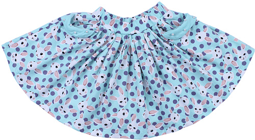 картинка ЧЗ Юбка для девочки 3-7 лет 92% хлопок, 8% лайкра BONITO KIDS/BK1192Y(ЧЗ)/уп.5шт./меш.350шт. от магазина