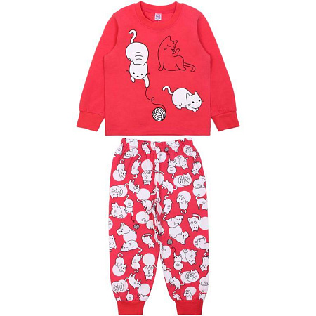 картинка БГ Пижама для девочки 3-7 лет 92% хлопок 8% лайкра BONITO KIDS/SS6028(01-22)/уп.5шт./меш.250шт. от магазина
