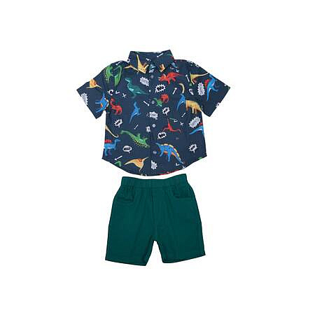 Комплект для мальчика (рубашка и шорты) 2-6 лет 100% хлопок BONITO KIDS /уп.5шт./меш.360шт. от магазина
