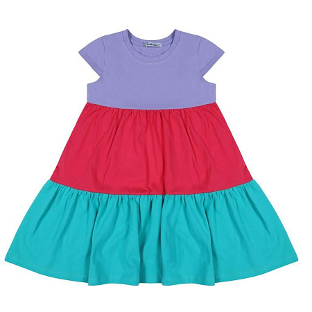 БГ Платье для девочки 3-7 лет 92% хлопок, 8% лайкра NEW BONITO KIDS /уп.5шт./меш.330шт. от магазина