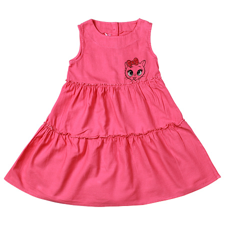 картинка КГ_ОТ Платье для девочки 5-8 лет 100% хлопок BONITO KIDS /уп.4шт./меш 300.шт. от магазина