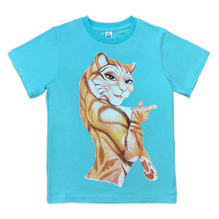 картинка Футболка для девочки 8-12 лет 92% хлопок, 8% лайкра BONITO KIDS/BK6006F/уп.5шт./меш.450шт. от магазина