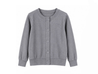 БГ_ЧЗ Кардиган для девочки 7-11 лет, 95% х/б 5% лайкра, BONITO KIDS/BK0276K(2026)(ЧЗ)/уп.5шт./меш.270шт.