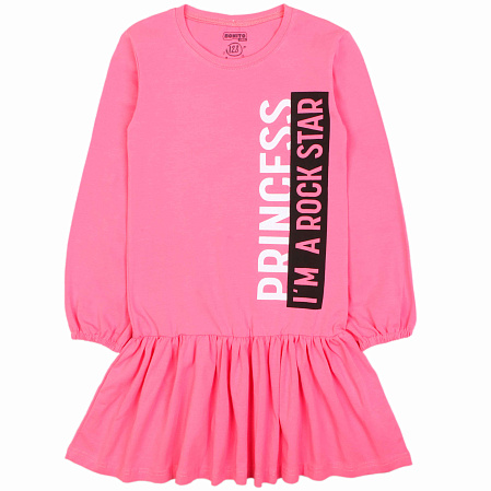 картинка БГ_ЧЗ Платье для девочки 8-12 лет 100% хлопок BONITO KIDS/OP1707(ЧЗ)/уп.5шт./меш.220шт./BONITO KIDS от магазина