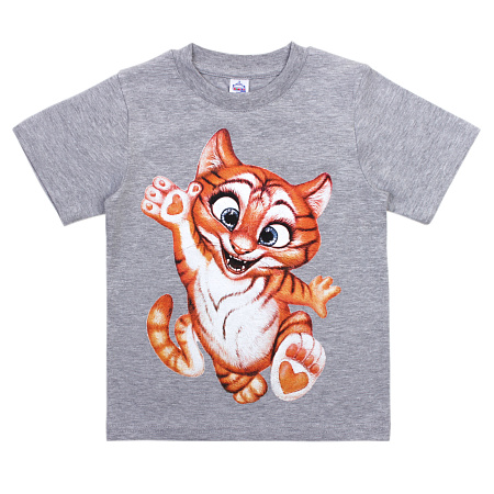 картинка Футболка для девочки 4-8 лет 92% хлопок, 8% лайкра BONITO KIDS/BK6003F/уп.5шт./меш.600шт. от магазина