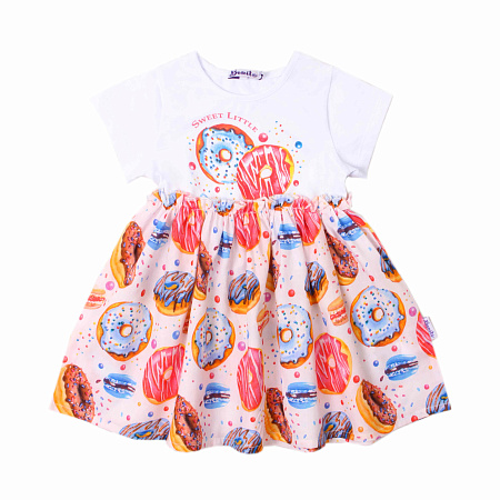 картинка ЧЗ Платье для девочки 2-6 лет BONITO KIDS/OP1188(04-24)(ЧЗ)/уп.5шт./меш.600шт. от магазина
