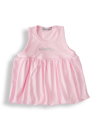 картинка БГ_ЧЗ Платье для девочки 74-92 см 60% хлопок 40% п/э BONITO KIDS/SS6152(ЧЗ)/уп.4шт./меш.420шт. от магазина
