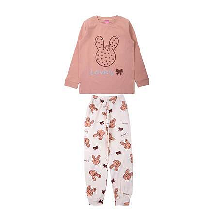 картинка ЧЗ Пижама для девочки 8-12 лет 95% хлопок 5% эластан BONITO KIDS/OP1829(ЧЗ)/уп.5шт./меш.165шт. от магазина