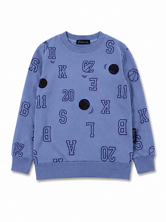 БГ_ЧЗ Толстовка для мальчика 3-7 лет 100% хлопок BONITO KIDS/BK1858T(ЧЗ)/уп.5шт./меш.300шт. от магазина