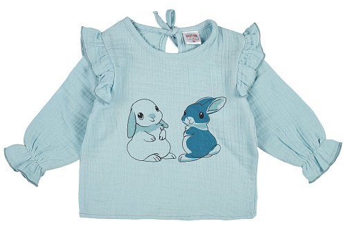 картинка ЧЗ Кофта для девочки 68-86 см 100% хб BONITO KIDSD/OP1313/уп.4 шт./меш.640 шт. от магазина