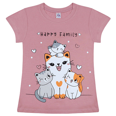 картинка БГ Футболка для девочки 8-12 лет 100% хлопок BONITO KIDS/BK0003(03-24)/уп.5шт./меш.600шт. от магазина