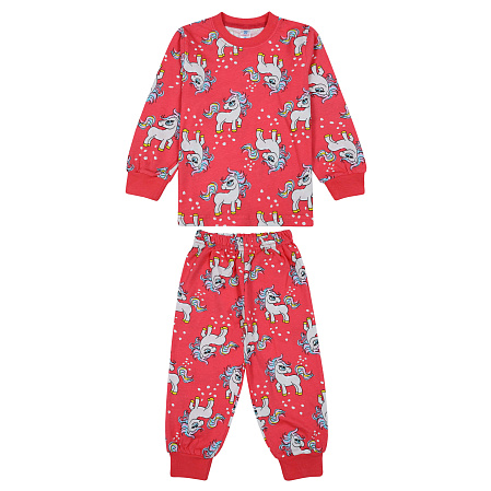картинка БГ Пижама для девочки 2-6 лет 100% хлопок BONITO KIDS/BK3010PJ(03-23)/уп.5шт./меш.350шт. от магазина