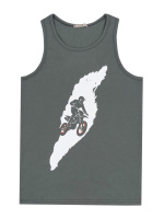 БГ_ЧЗ Майка для мальчика 8-12 лет 95% хлопок, 5% лайкра BONITO KIDS/BK1620M(2026)(ЧЗ)/уп.5шт./меш.600шт.