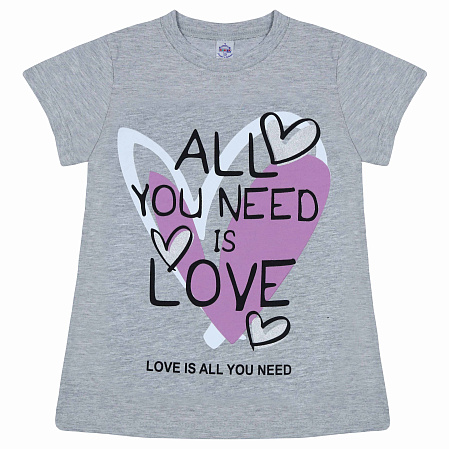 картинка БГ Футболка для девочки, 8-12 лет, 100% хлопок, BONITO KIDS/BK0003(03-24)/уп.5шт./меш.600шт. от магазина