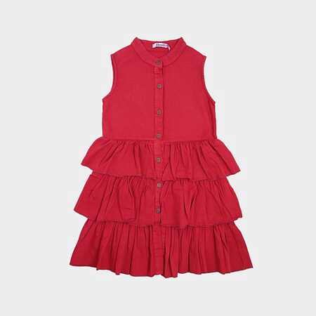 картинка ЧЗ Платье для девочки 8-12 лет 100% хлопок BONITO KIDS/OP1183(ЧЗ)/уп.5шт./меш.240шт. от магазина