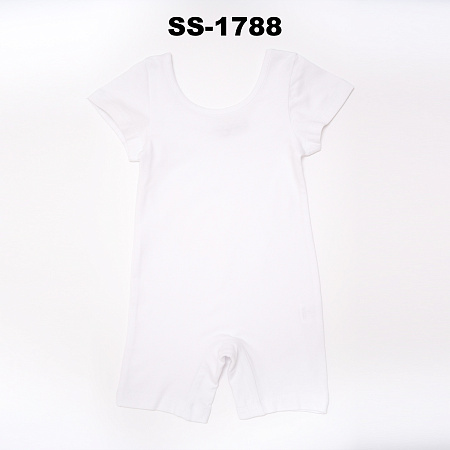 картинка БГ Гимнастическое боди для девочки 4-10 лет 92% хлопок, 8% лайкра BONITO KIDS/BK1788B/уп.7шт./меш.700шт. от магазина